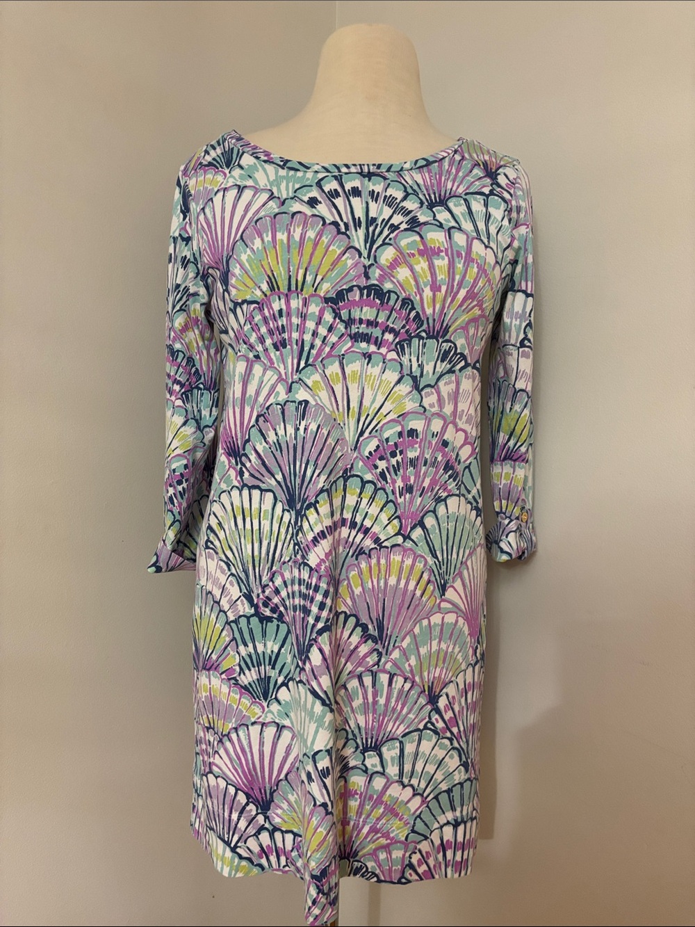 Lilly Pulitzer “Oh Shelli” Pima Cotton Shift Dress M